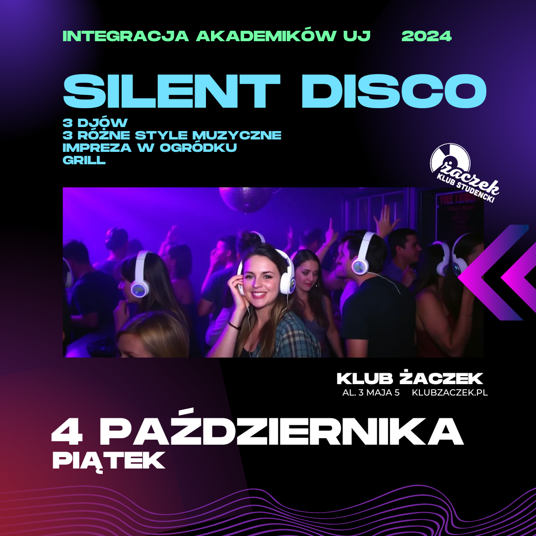 SILENT DISCO Integracja Akademików UJ